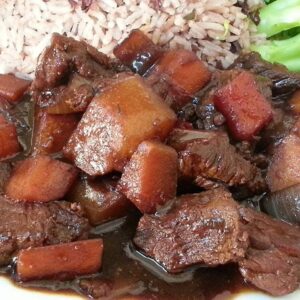 Brown Stew Pork